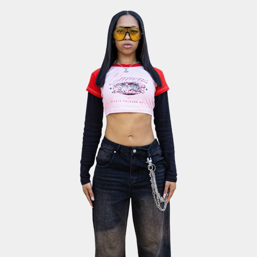 "No. 1" Baby Tee 001