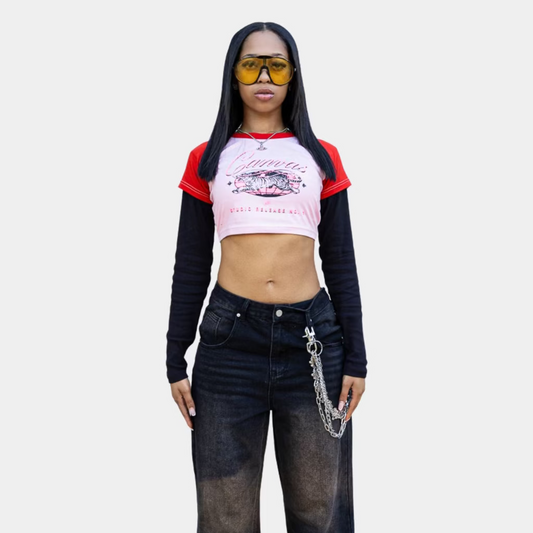 "No. 1" Baby Tee 001